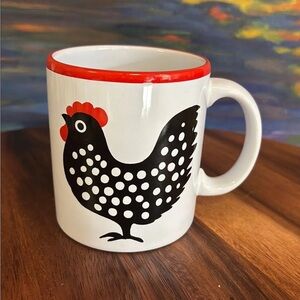 Mug • Chicken Rooster Mug Vintage Waechtersbach West Germany